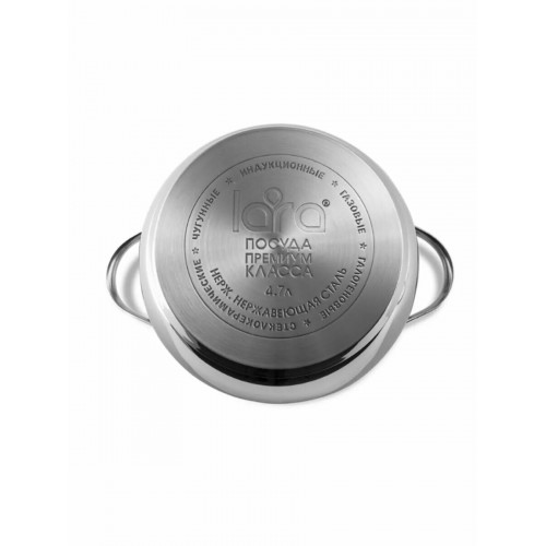 Набор посуды LARA LR02-87 8 пр. (серебристый) 3