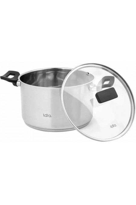 Набор посуды LARA Веста LR02-133 6 пр. (серебристый) 3