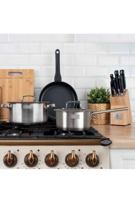 Набор посуды Taller Experience TR-17350 6 пр. (бежевый/серый) 4