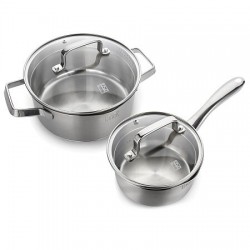 Набор посуды Taller Практик TR-17300 4 пр. (серебристый)