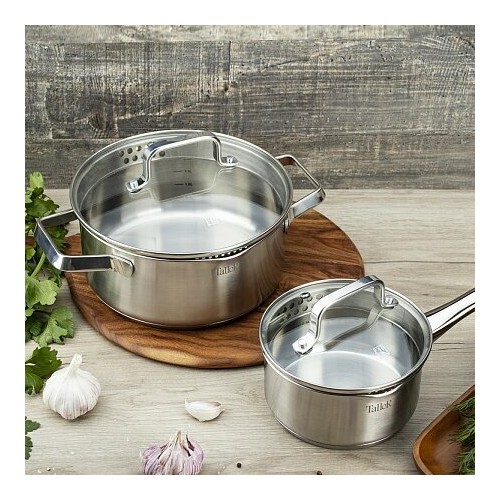 Набор посуды Taller Практик TR-17300 4 пр. (серебристый) 3
