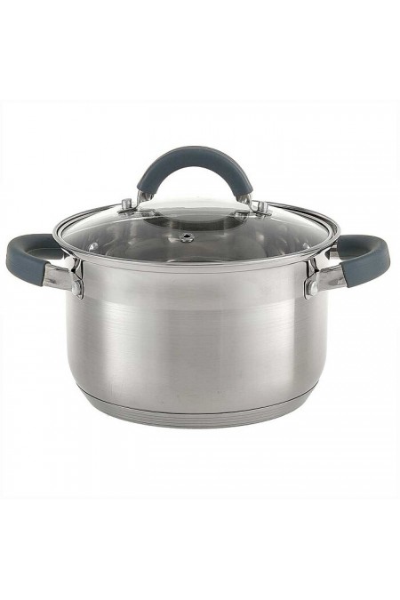 Набор посуды Webber BE-634/6 6 пр. (серебристый) 2