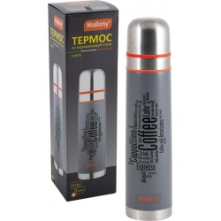 Классический термос Mallony Forte 0.75 л (серебристый/серый)