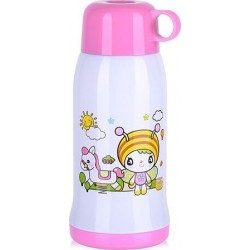 Классический термос MAYER BOCH 28046 0.58 л (белый/розовый/оранжевый)