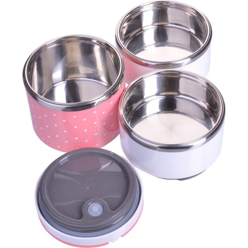 Термос для еды MAYER BOCH 28780 1.3 л (розовый/белый) 4