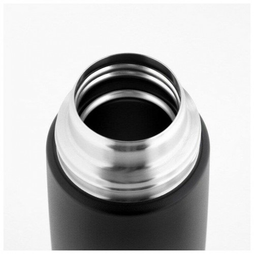 Классический термос Арктика 102-1000 1 л (черный/белый) 4