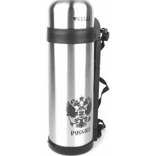 Классический термос Kelli KL-0927 1.8 л (серебристый) 3