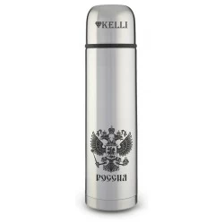 Классический термос Kelli KL-0906 0.75 л (серебристый)