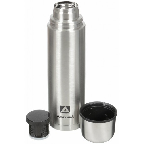 Классический термос Арктика 101-1000P 1 л (серебристый) 6