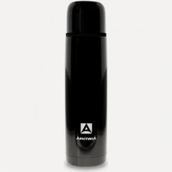 Классический термос Арктика 102-1000 1 л (черный оникс глянцевый)
