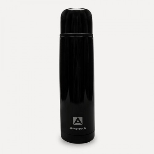 Классический термос Арктика 102-1000 1 л (черный оникс глянцевый) 1