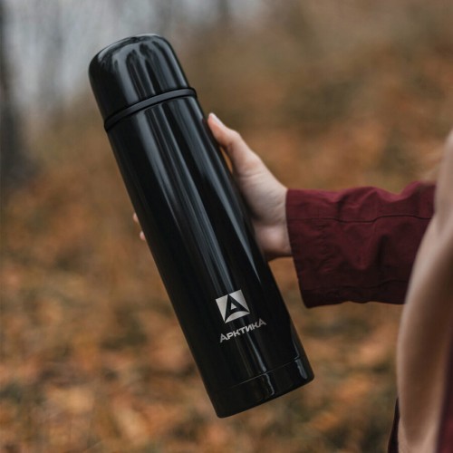 Классический термос Арктика 102-1000 1 л (черный оникс глянцевый) 5