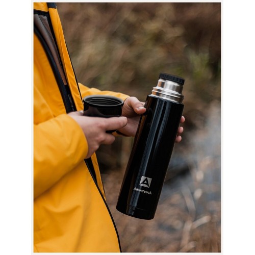 Классический термос Арктика 102-1000 1 л (черный оникс глянцевый) 9