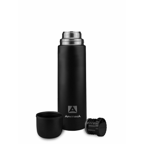 Классический термос Арктика 102-1000 1 л (черный песок) 1