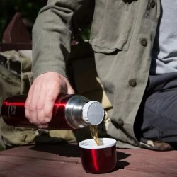 Классический термос Арктика 102-1000 1 л (красный)