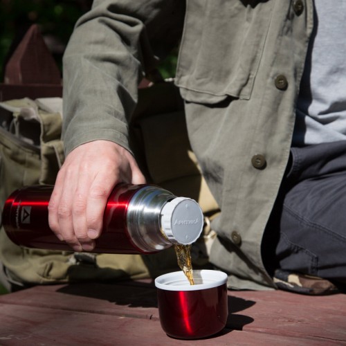 Классический термос Арктика 102-1000 1 л (красный) 