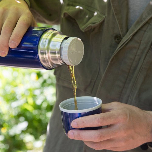 Классический термос Арктика 102-1000 1 л (синий) 2