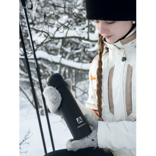 Классический термос Арктика 102-500 0.5 л (черный матовый) 1