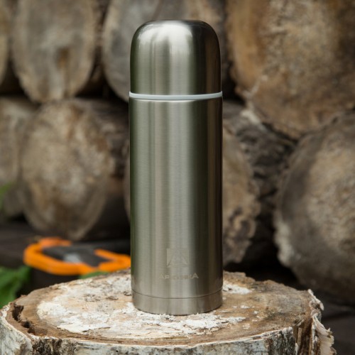 Классический термос Арктика 105-1000 1 л (серебристый) 2