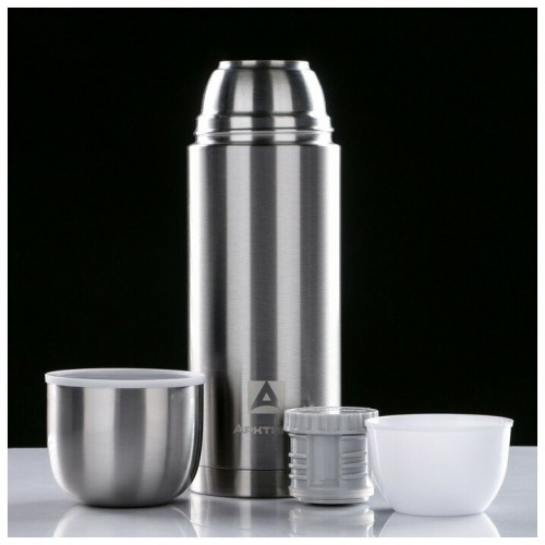 Классический термос Арктика 105-1000 1 л (серебристый) 6