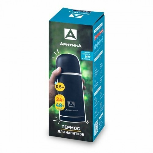 Классический термос Арктика 105-500 0.5 л (синий) 1