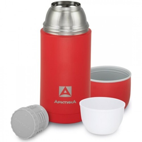 Классический термос Арктика 105-750 0.75 л (текстурный красный) 