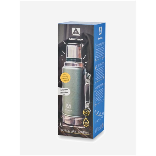 Классический термос Арктика 106-1250P 1.25 л (зеленый) 8