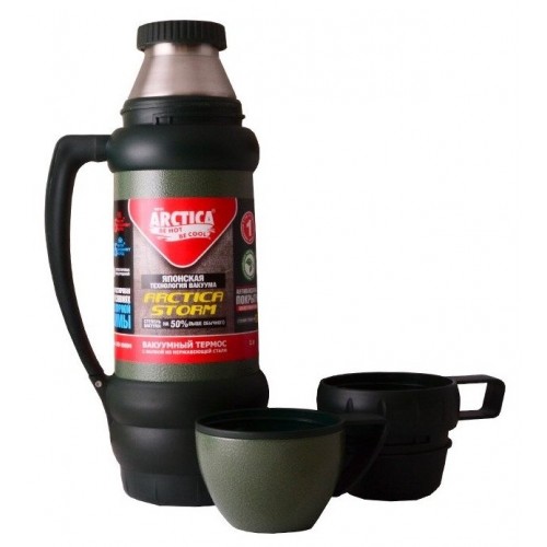 Классический термос Арктика 109-1000М 1 л (черный) 5
