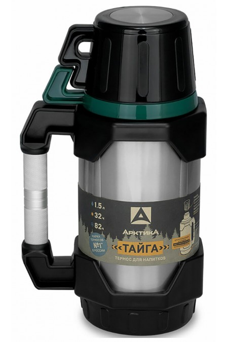 Классический термос Арктика 110-1500 1.5 л (зеленый) 