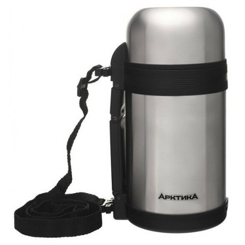 Классический термос Арктика 201-1000 1 л (серебристый) 7