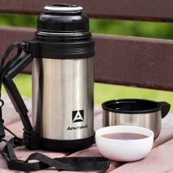 Классический термос Арктика 201-1200 1.2 л (серебристый)