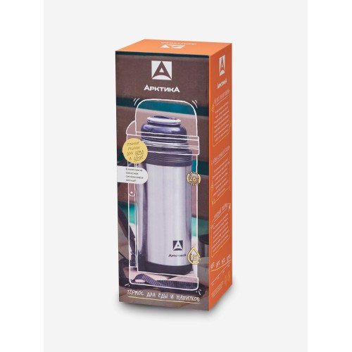 Классический термос Арктика 201-1500 1.5 л (серебристый) 4