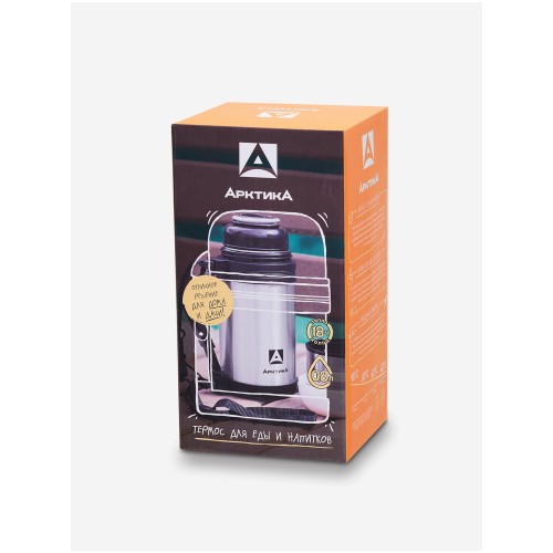 Классический термос Арктика 201-800 0.8 л (серебристый) 4