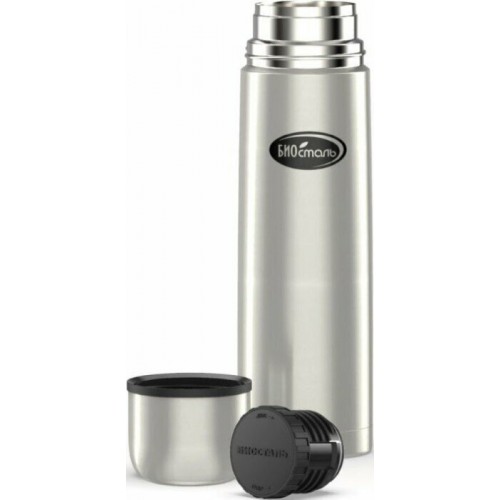Классический термос Biostal NB-1000 1 л (серебристый) 1