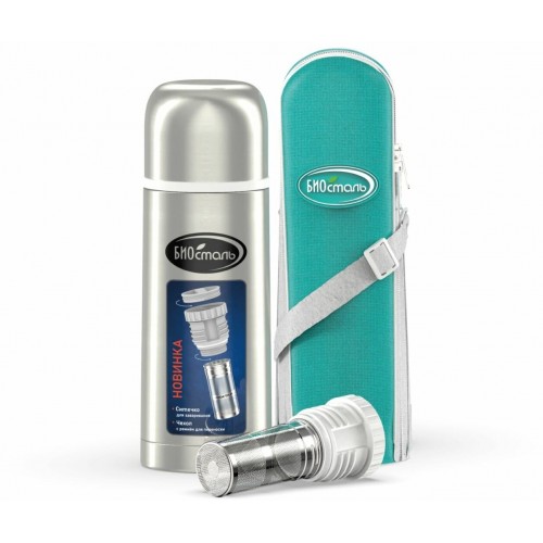 Классический термос Biostal NB-1000BZ 1 л (серебристый) 5