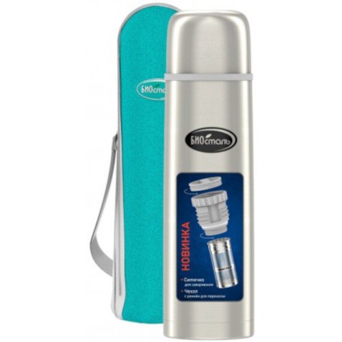 Классический термос Biostal NB-1000BZ 1 л (серебристый) 6