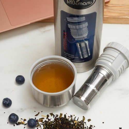 Классический термос Biostal NB-1000BZ 1 л (серебристый) 8