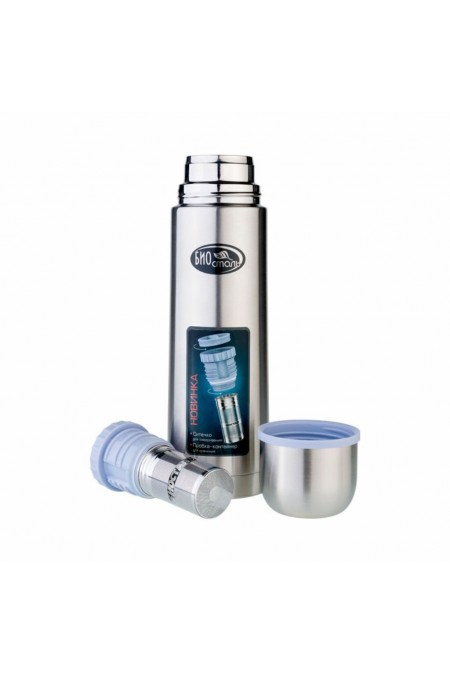 Классический термос Biostal NB-1000Z 1 л (серебристый) 