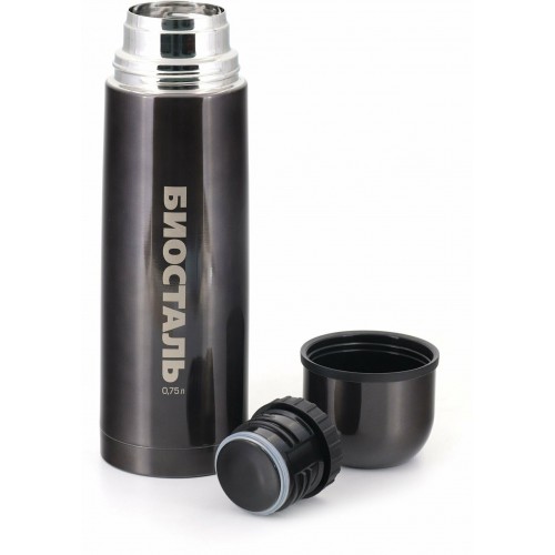Классический термос Biostal NB-750 0.75 л (вороненая сталь) 7