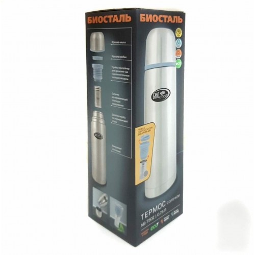 Классический термос Biostal NB-750Z 0.75 л (серебристый) 5