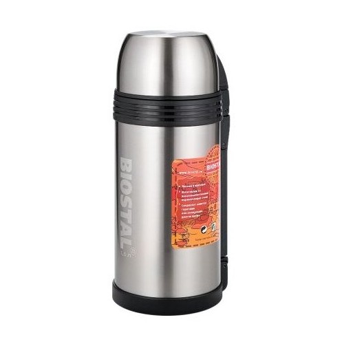 Классический термос Biostal NGP-1500P 1.5 л (серебристый) 