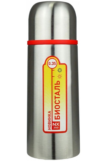 Классический термос Biostal NX-350 0.35 л (серебристый) 