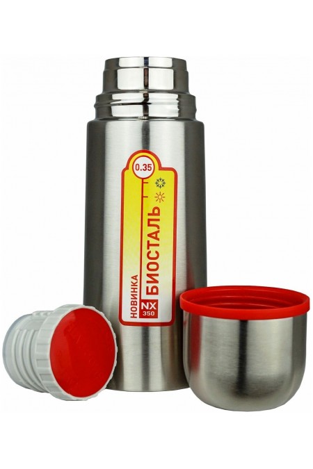 Классический термос Biostal NX-350 0.35 л (серебристый) 1