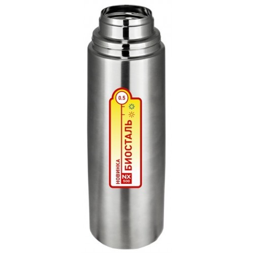 Классический термос Biostal NX-500 0.5 л (серебристый) 1
