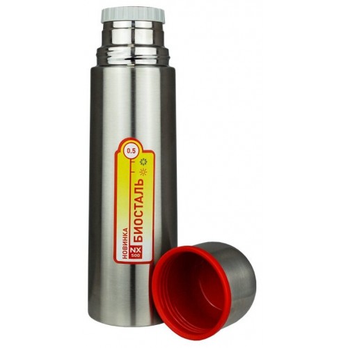 Классический термос Biostal NX-500 0.5 л (серебристый) 2