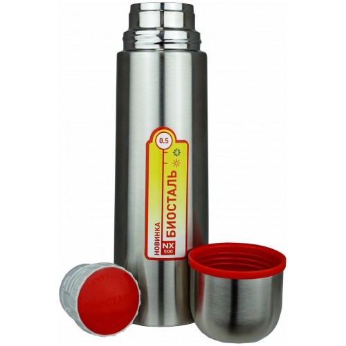 Классический термос Biostal NX-500 0.5 л (серебристый) 3