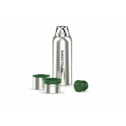 Классический термос Biostal Охота NBA-1000 1 л (зеленый) 2