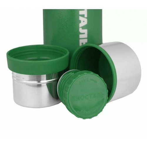 Классический термос Biostal Охота NBA-1000 1 л (зеленый) 4