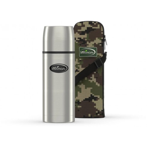 Классический термос Biostal Охота NBA-750B 0.75 л (серебристый) 