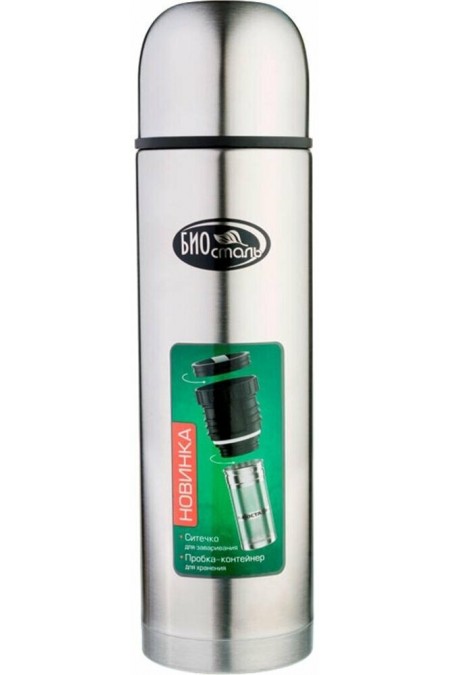 Классический термос Biostal Охота NBP-1200Z 1.2 л (серебристый) 